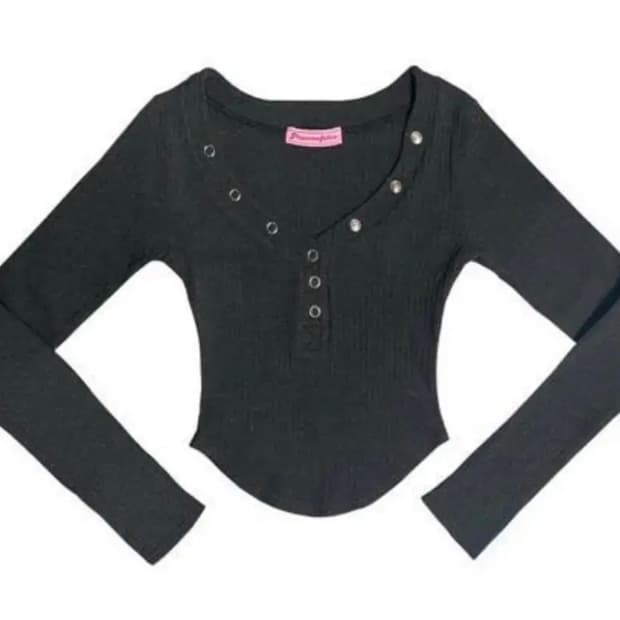 플리즈노팔로우 버니탑 구버전 딥차콜 플노팔