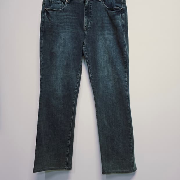 게스 약기모 데님 청바지