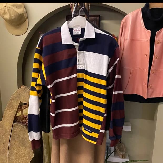 [BABARIAN] 바바리안 럭비티 M사이즈 크레이지패턴