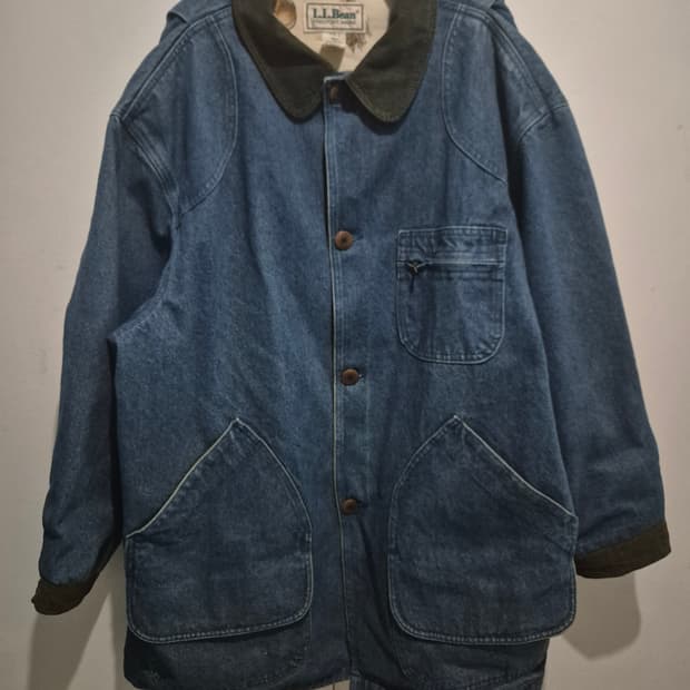 80's 엘엘빈 헌팅자켓