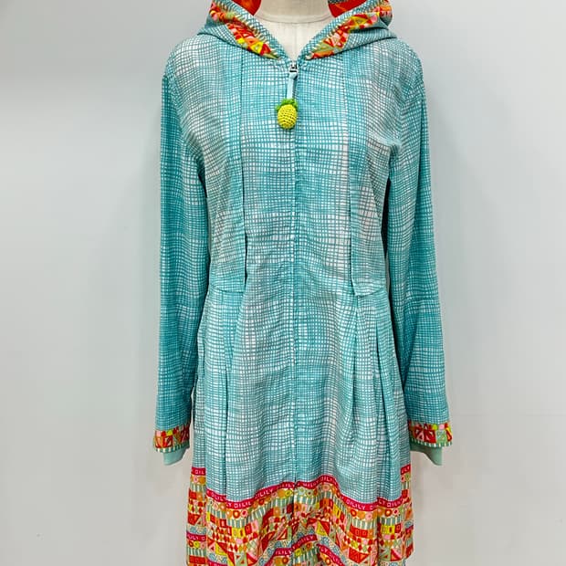 오일릴리 롱 후드 점퍼