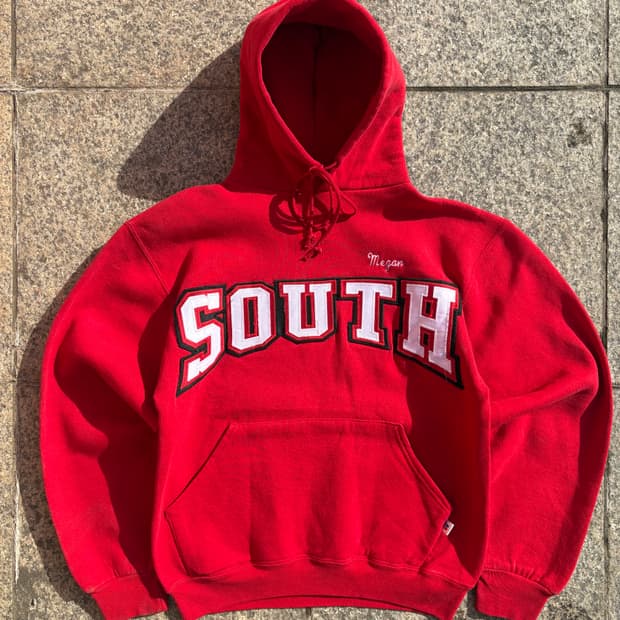 90s 러셀 애슬래틱 후드티