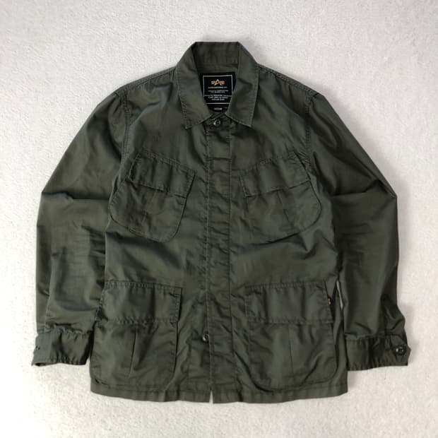 알파인더스트리 퍼티그 자켓