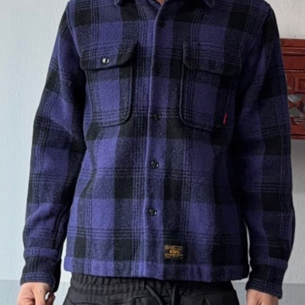 WTAPS 플란넬 셔츠 자켓