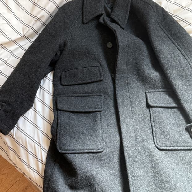 애프터프레이 투어리스트 발마칸 코트 m 차콜