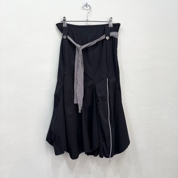 빈티지 투웨이 롱 스커트