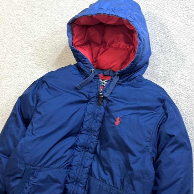 폴로 빈티지 덕다운 패딩