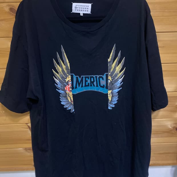 [52] 마르지엘라 아카이브 와이드 넥 반팔