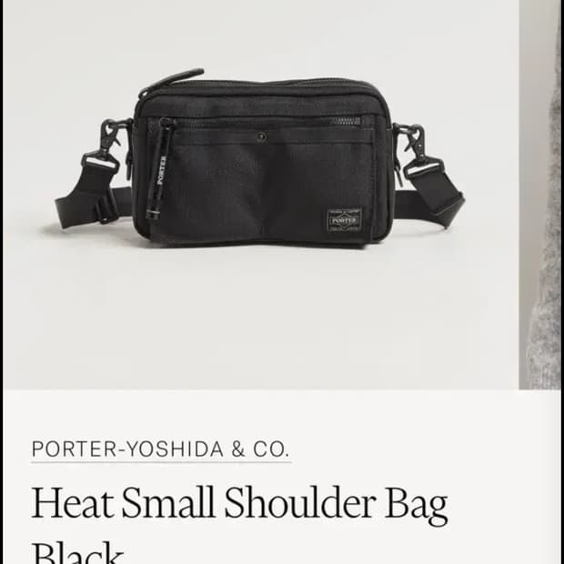 heat small shoulder bag