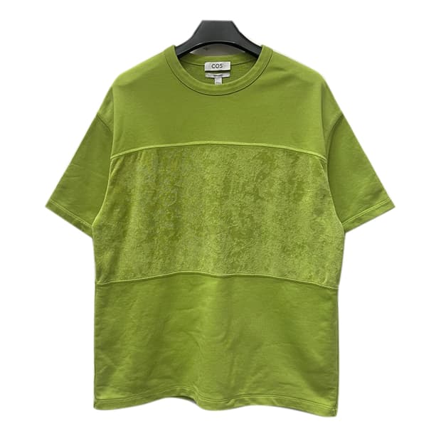 COS 코스 오버사이즈 콘트라스트 판넬 반팔티 해외 M