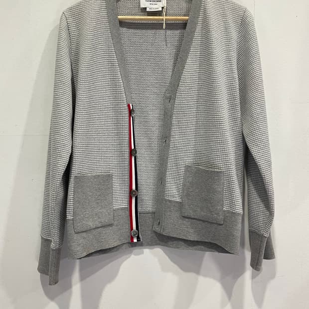 톰브라운 남성 가디건 그레이 정품 0