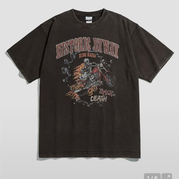 [아웃스탠딩] MOT SERIES TEE(DEATH TRACK) VINT