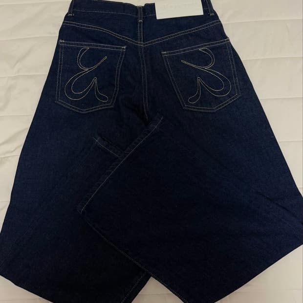 글로니 the 901 jeans 딥블루 바지