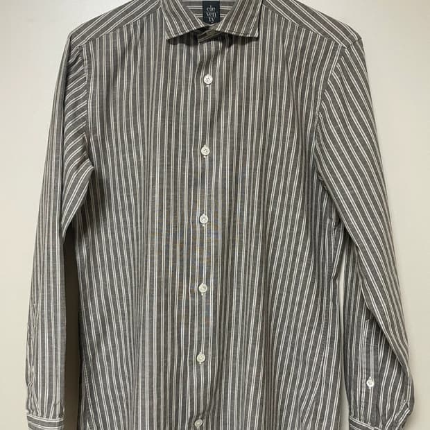 Eleventy 남성 린넨&면 난방셔츠 S 사이즈