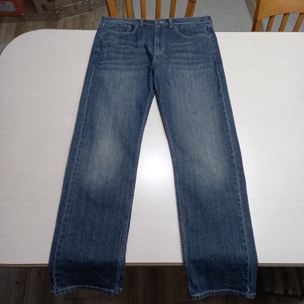 35 리바이스505 워싱 스판 일자진 35-255