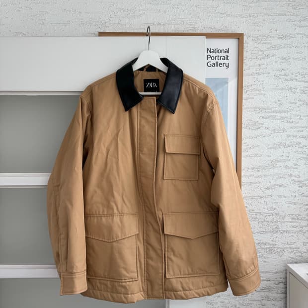 [ZARA] 자라 자켓 베이지 M