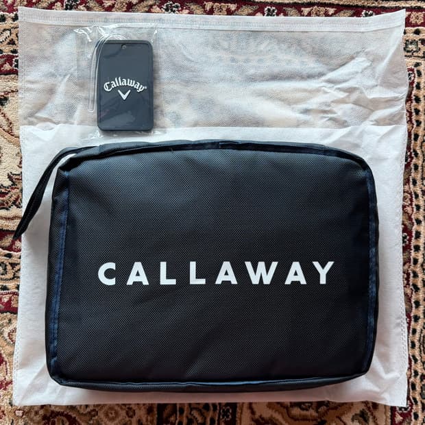 [새상품] 캘러웨이 Callaway 블랙 골프 스탠드백 항공커버 여행
