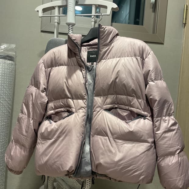 레이브 스트링 구스 다운 패딩 