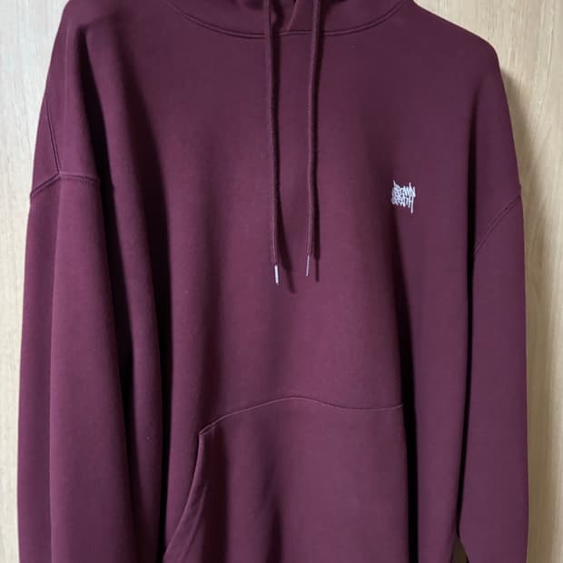 브라운브레스 버건디 후드티 XL