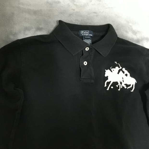 폴로 랄프로렌 빅포니 검흰