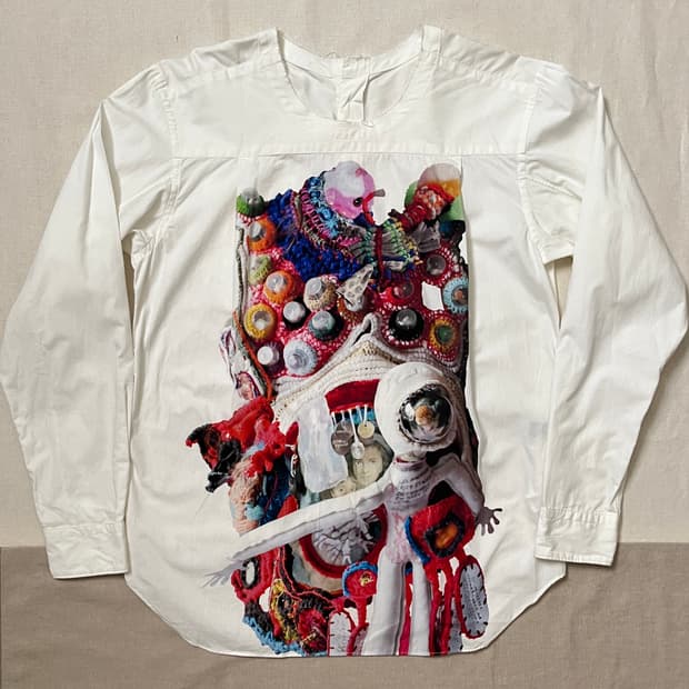 꼼데가르송 옴므플러스 18ss mona luison셔츠
