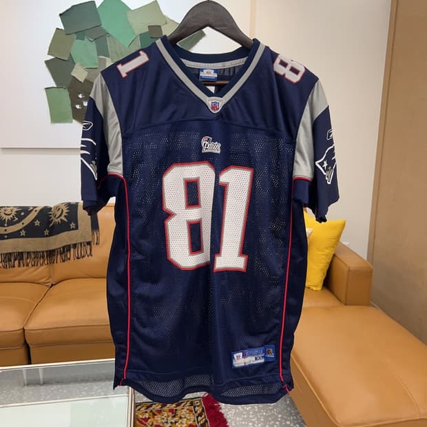NFL 뉴잉글랜드 럭비 유니폼 져지 반팔티 100 C04365 