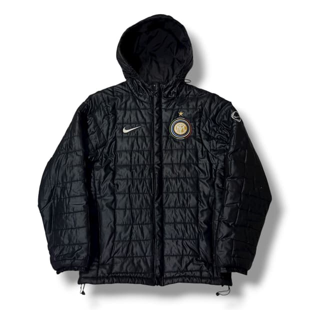 Nike x 인터밀란 09-10 후드 경량 패딩