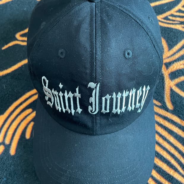 saint mxxxxxx 세인트 미카엘 24aw 6패널 캡 블랙