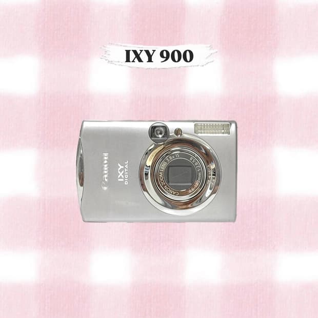 캐논 익시 900 / 익서스 850 실버 빈티지디카