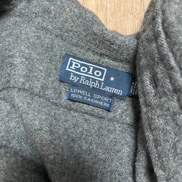 폴로 캐쉬미어 100 로웰스포트 셔츠 L