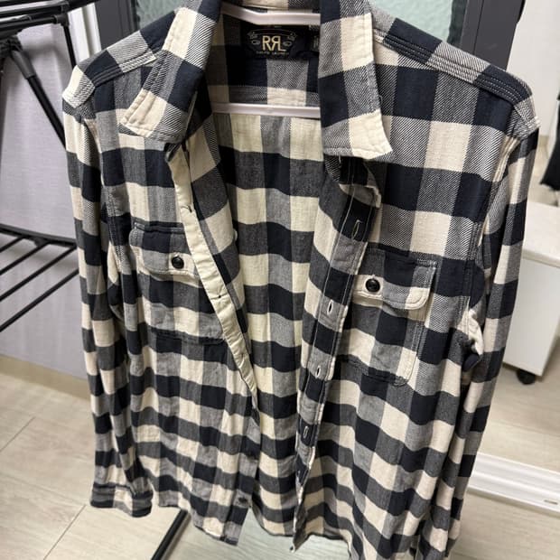 Rrl 버팔로 체크 셔츠 S