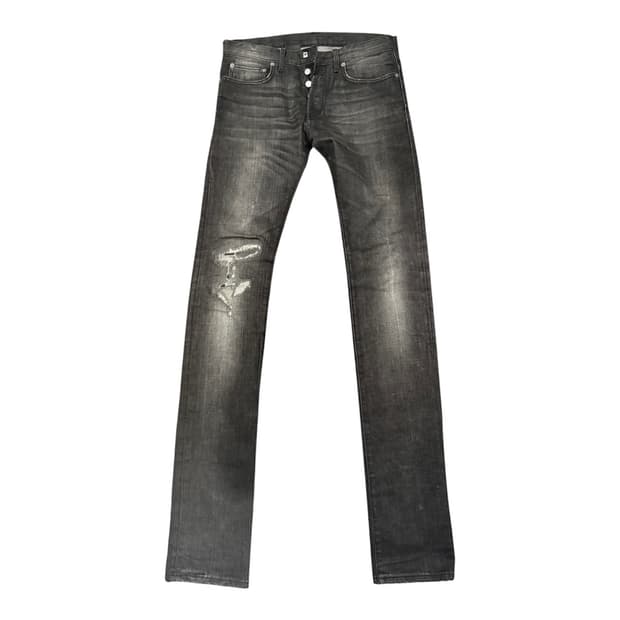 AW10 디올옴므 블랙리퍼 제이크진