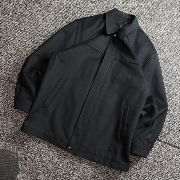 90s YSL 입생로랑 블루종 모 자켓 3795