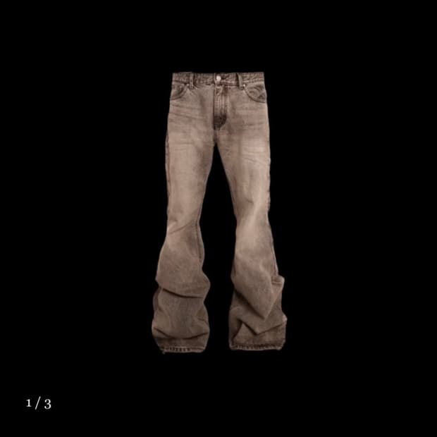 에모스탠스클럽 카펜터 플레어팬츠