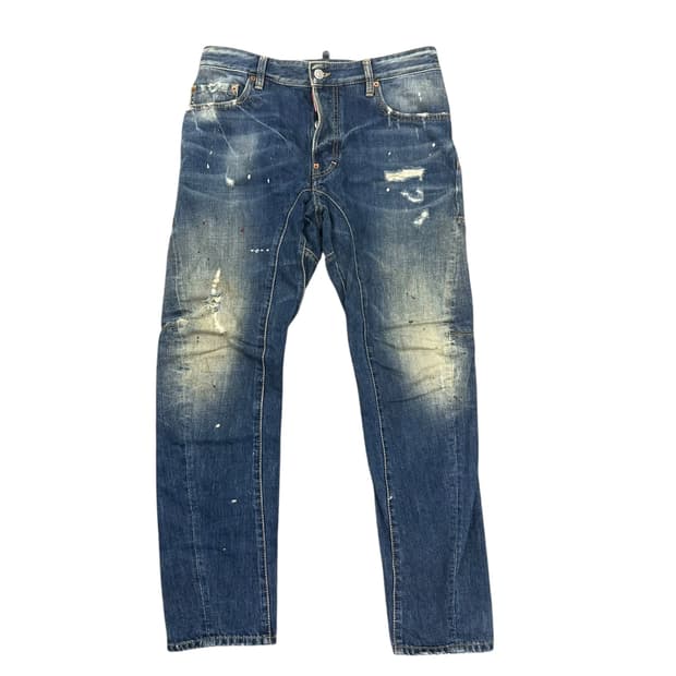 디스퀘어드2 루키포켓 바이커 진