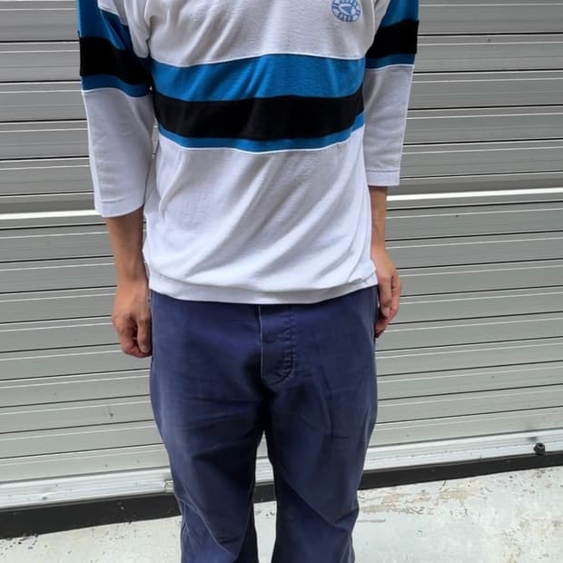 Vintage Court Club V-Neck 3/4 Sleeve tee