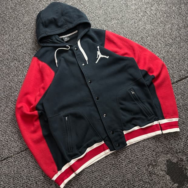 조던 점프맨 바시티 스웻 플리스 후디 자켓 3153