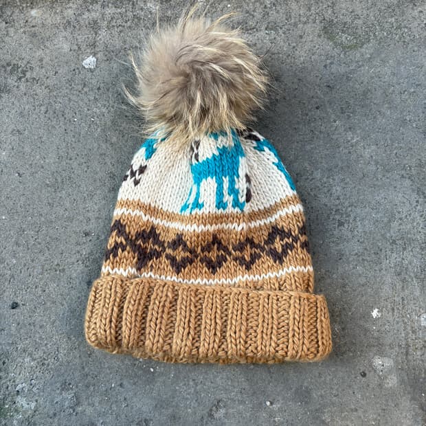 Vintage 빈티지 방울 비니