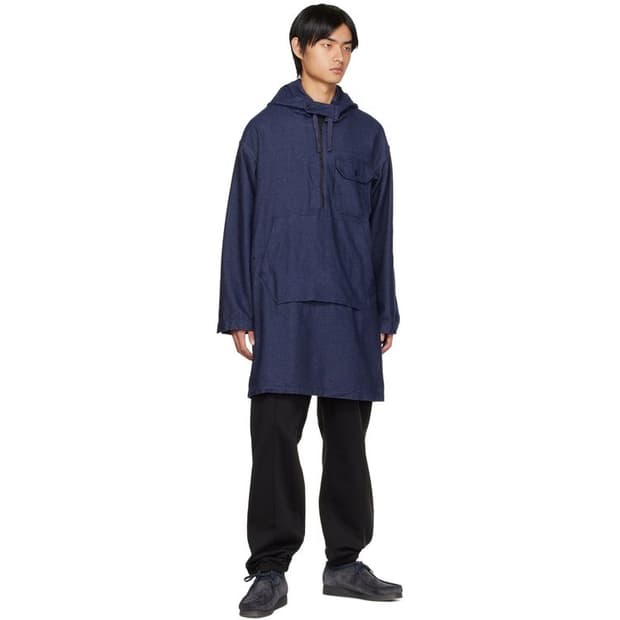 엔지니어드가먼츠 나일론 아노락 후디 파카 s