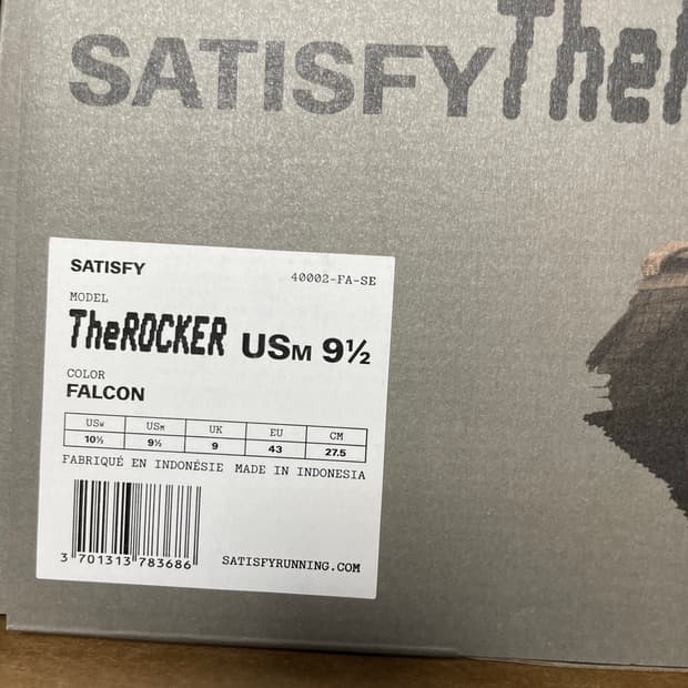 새티스파이 The ROCKER Falcon 더 라커 팔콘 275 9.5