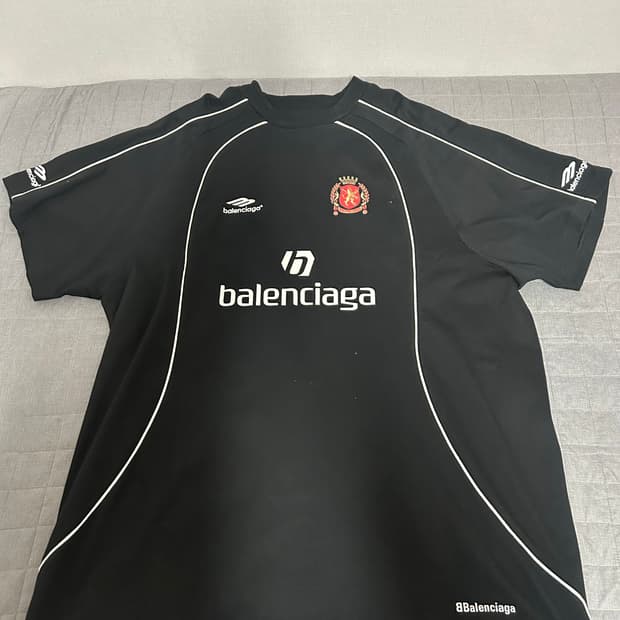 [4] 발렌시아가 사커 풋볼 파리 반팔 티셔츠