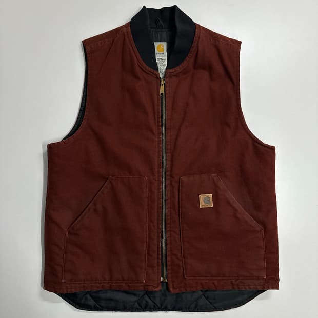 칼하트 덕 베스트 버건디 V02-CLY “RARE