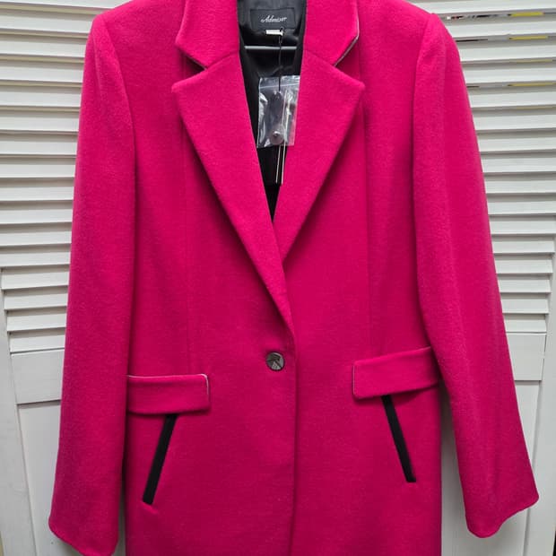 아도니제 울캐시미어 싱글 코트