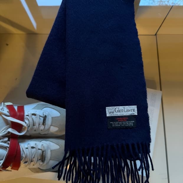 글렌 로리 스코티쉬 앙고라 울 머플러