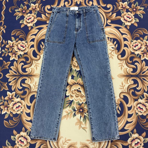 (30)LAB101 워싱 데님팬츠