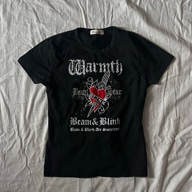 Vintage Punk Mood Print, Stud Half