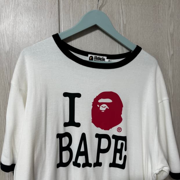 베이프 아이러브 반팔