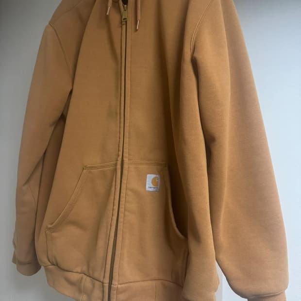 칼하트 써멀 후드집업 브라운 북미M사이즈