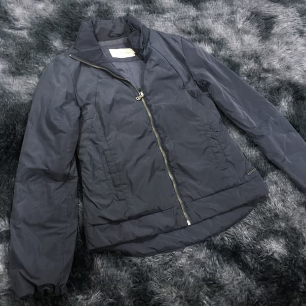 투티/ 0126 CK 캘빈클라인 진스 패딩 자켓 곤색