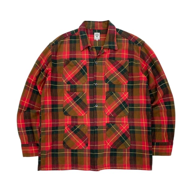 남이서팔 플란넬 6포켓 셔츠